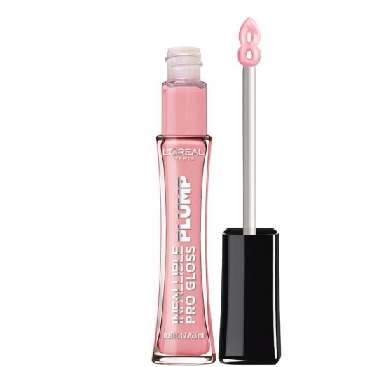 L'Oreal Paris Infallible Pro Gloss Plump Lip Gloss with Hyaluronic Acid, Flush, 0.21 fl. oz.