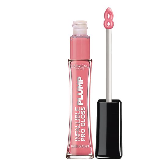 L'Oreal Paris Infallible Pro Gloss Plump Lip Gloss with Hyaluronic Acid, Blossom, 0.21 fl. oz.