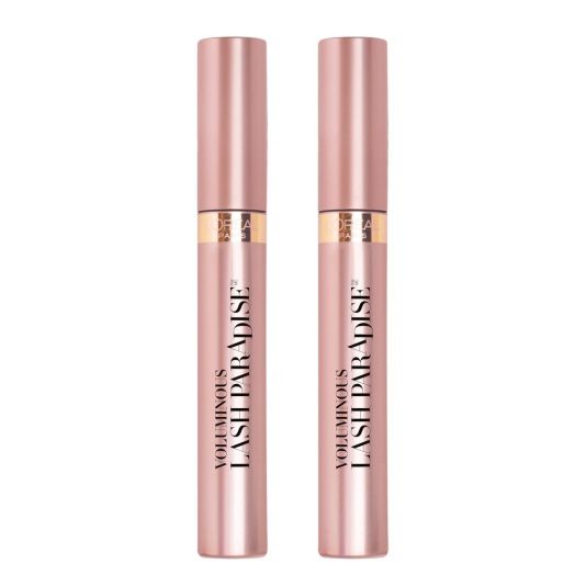 L'Oreal Paris Lash Paradise, Blackest Black, 2 Count