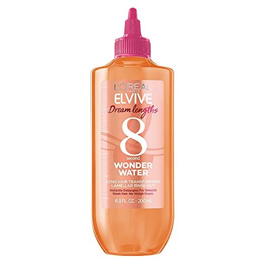 L'Oreal Paris Elvive Dream Lengths 8 Second Wonder Water Detangling Lamellar Rinse Out, 6.8 Ounce