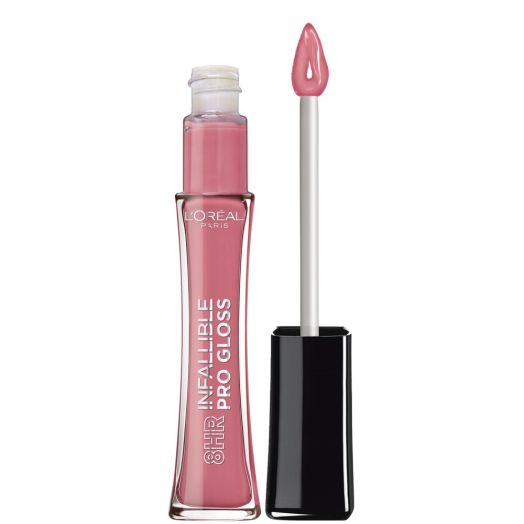 L'Oreal Paris Infallible 8 Hour Pro Lip Gloss, hydrating finish, Nightfall Rose, 0.21 fl. oz.