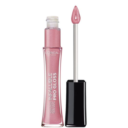 L'Oreal Paris Infallible 8 Hour Pro Lip Gloss, hydrating finish, Pink Opal, 0.21 fl. oz.