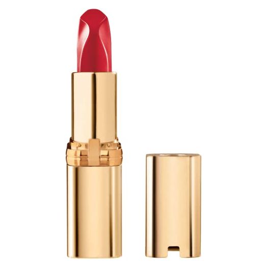 L'Oreal Paris Makeup Colour Riche Red Lipstick, Long Lasting, Satin Finish Smudge Proof Lipstick with Hydrating Argan Oil & Vitamin E, Lovely Red, 0.13 Oz