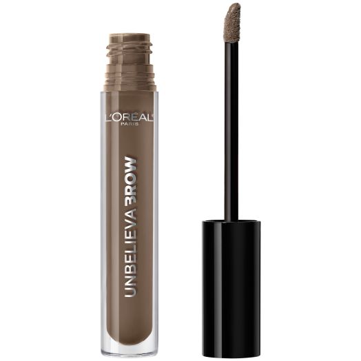 L'Oreal Paris Unbelieva-Brow Longwear Waterproof Tinted Brow Gel, Soft Brunette, 0.15 fl. oz.