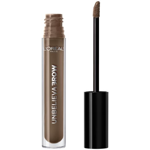 L'Oreal Paris Unbelieva-Brow Longwear Waterproof Tinted Brow Gel, Warm Brunette, 0.15 fl oz