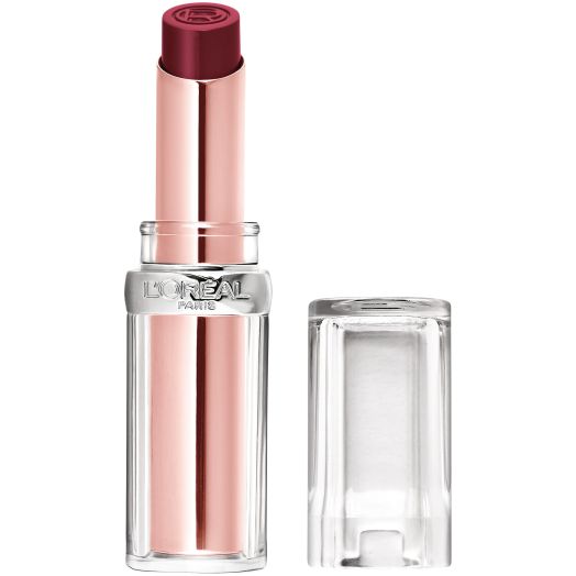 L'Oreal Paris Glow Paradise Balm-in-Lipstick with Pomegranate Extract, Ecstatic Mulberry, 0.1 oz.