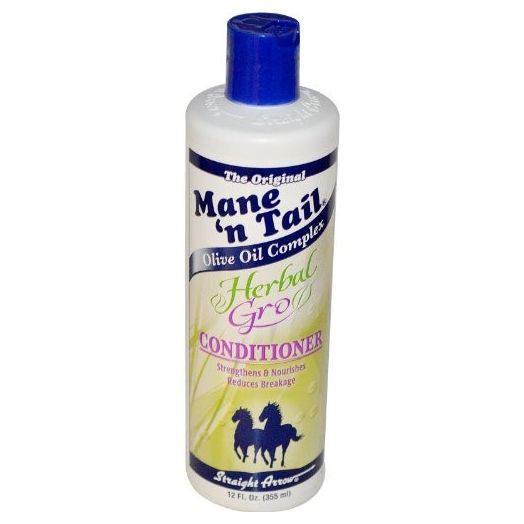 Mane 'n Tail Herbal Gro nourishing Moisturizing Daily Conditioner with Olive Oil, 12 fl oz