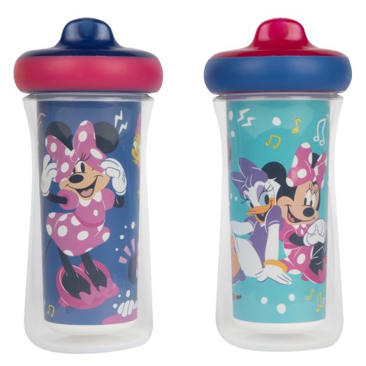 Disney Minnie Mouse Insulated Sippy Cup 9oz, 2 Pack