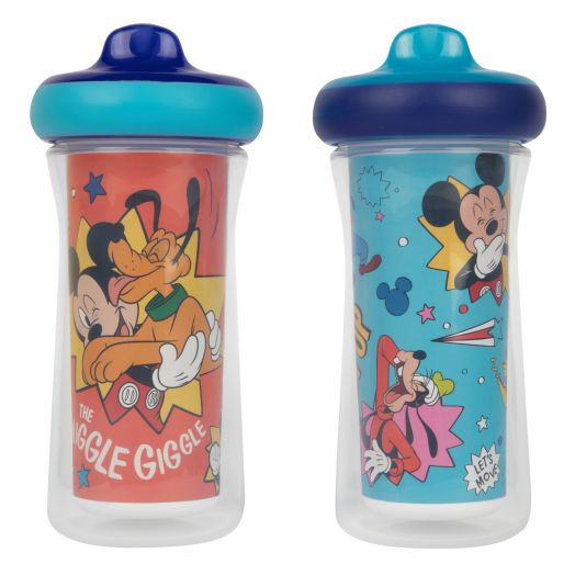 Disney Mickey Mouse Insulated Sippy Cup 9oz 2pk
