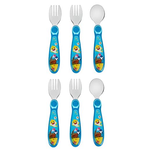 The First Years Disney Baby Minnie Mouse Stainless Steel Flatware for Kids