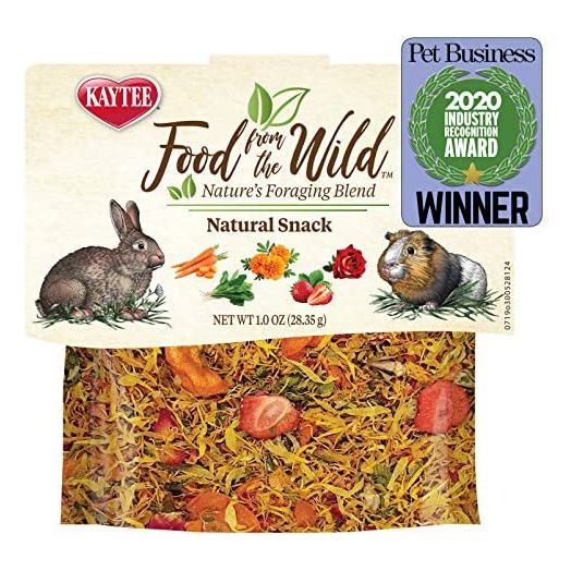 Kaytee Food from The Wild Natural Snack for Pet Rabbits, Guinea Pigs And Other Small Animals, 1 Ounce