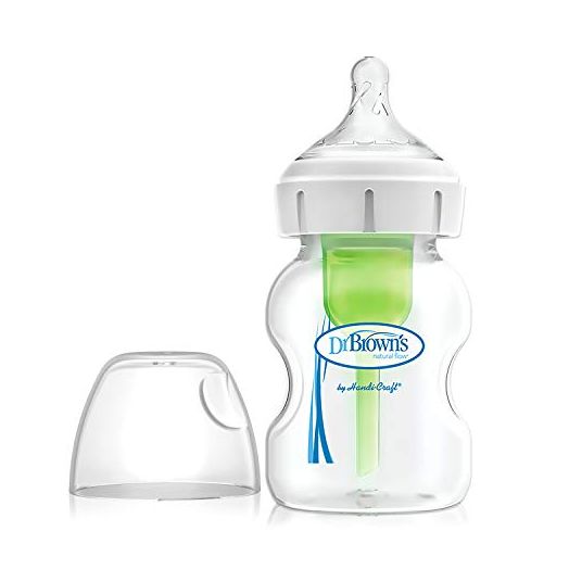 Dr. Brown's Options+ Wide-Neck Baby Bottle, 5 Ounce