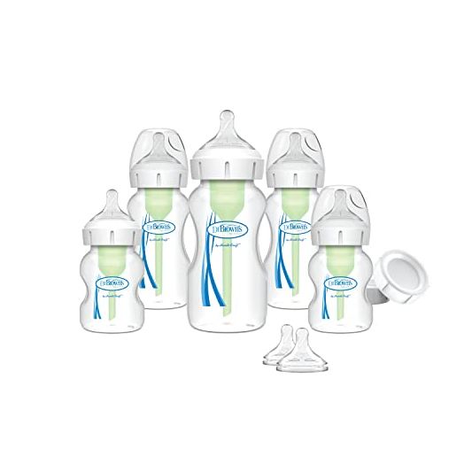 Dr. Brown's Anti-Colic Options+ Wide-Neck Newborn Feeding Set