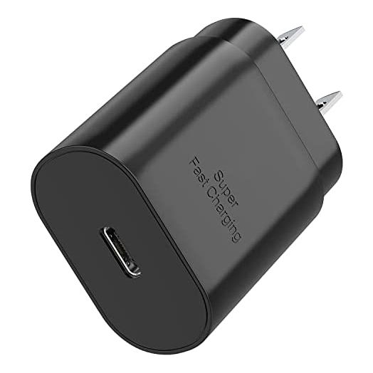 USB C 25W PD Super Fast Charger Type C Wall Plug Adapter Quick Charging Block Compatible with Samsung Galaxy S22/ S22 Plus/ S21/ S21 Ultra/Z Fold 3 5G /S20 /Note20 /iPhone 13/13 Pro/Pro Max/iPhone 12