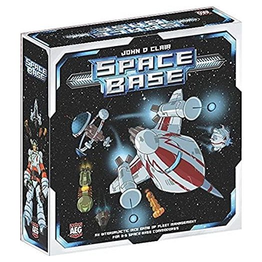 Alderac Entertainment Group (AEG) Space Base - Board Game, Dice Game, Build The Best Galactic Port, Heavy Interaction, 2 to 5 Players, 60 Minute Play Time, for Ages 14 and Up