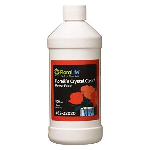 Floralife 82-22020 Floralife Crystal Clear Flower Food 300 Liquid, 500 ml/1 pt