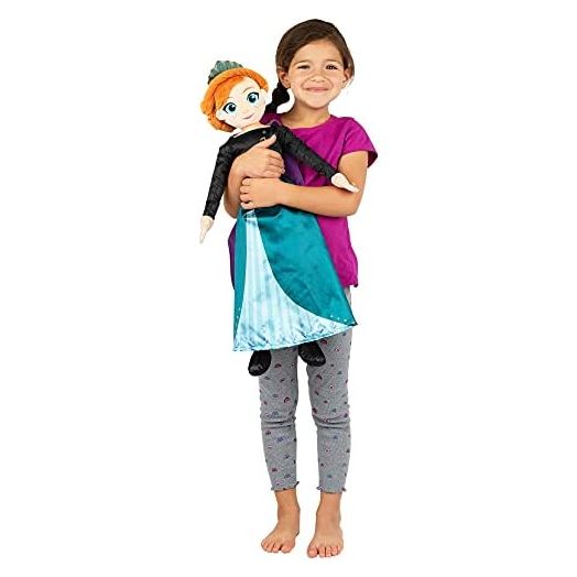 Disney Frozen Anna Kids Bedding Super Soft Plush Cuddle Pillow Buddy, "Official" Disney Product By Franco