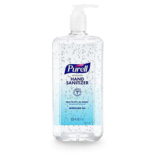 Purell Advanced Hand Sanitizer Refreshing Gel, Clean Scent, 1 Liter Pump Bottle (Pack of 1) – 9632-04-CMR