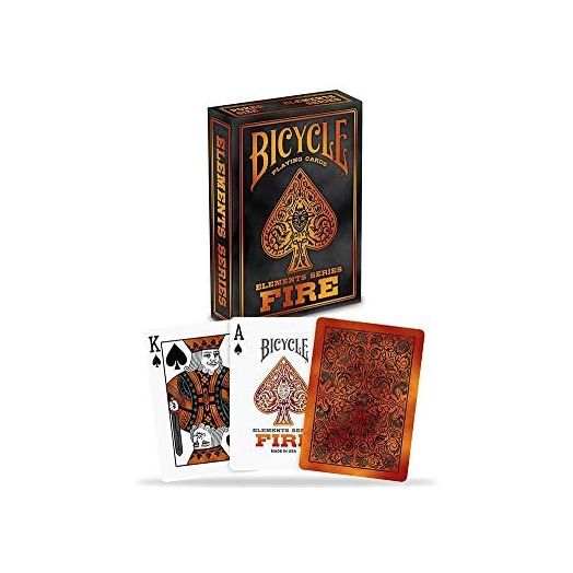 Bicycle Fire Element Playing Cards