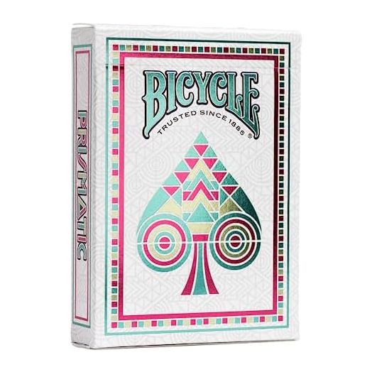 Bicycle Prismatic Playing Cards - Modern, Vibrant Design, Cold Foiling - Perfect for Card Games and Magic Tricks