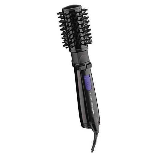 INFINITIPRO BY CONAIR Spin Air Rotating Styler/Hot Air Brush, 2-inch, Black