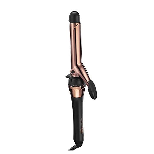 Conair INFINITIPRO BY Titanium 1Inch Curling Iron, Black / Rose Gold, 1 Count
