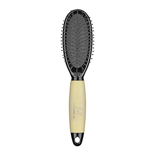 CONAIRPRO dog & cat - Medium Pin Brush - Dog Brush for Shedding, Stainless Steel Round Tip Pins with Memory Grip Gel, Ideal for Medium Breeds