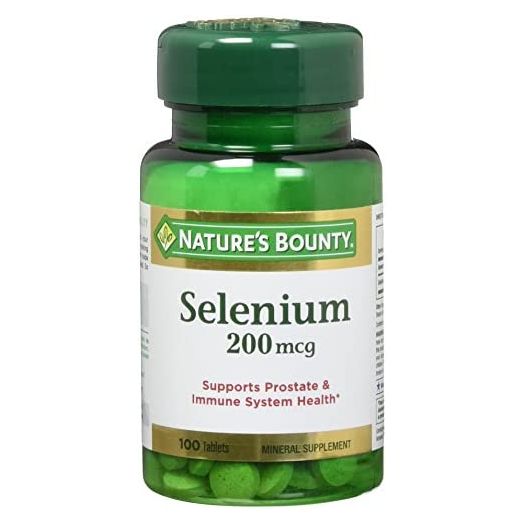 Nature's Bounty Selenium 200 mcg Tablets 100 ea