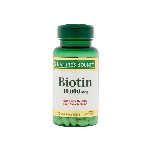 Nature's Bounty Biotin 10,000 mcg, 120 Softgels
