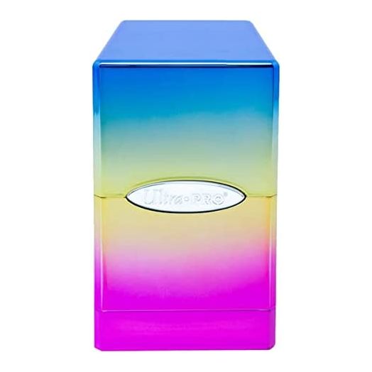 Ultra Pro Satin Tower Deck Box Hi-Gloss Rainbow