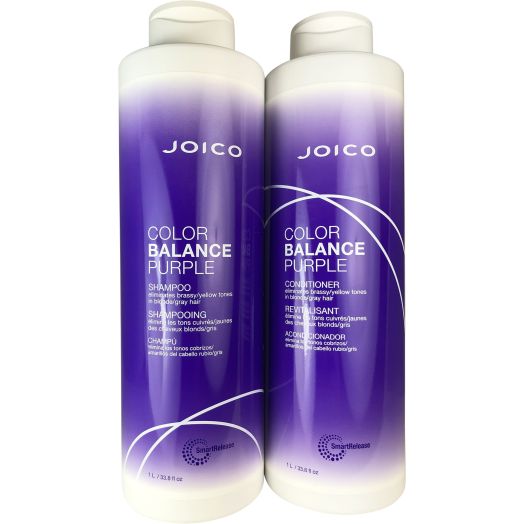 Joico Color Balance Purple Shamp and Cond Duo 33.8 oz Each
