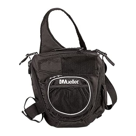 Mueller Sports Medicine Athletic Trainer Kit Sling Bag, For Men and Women, Black, One Size