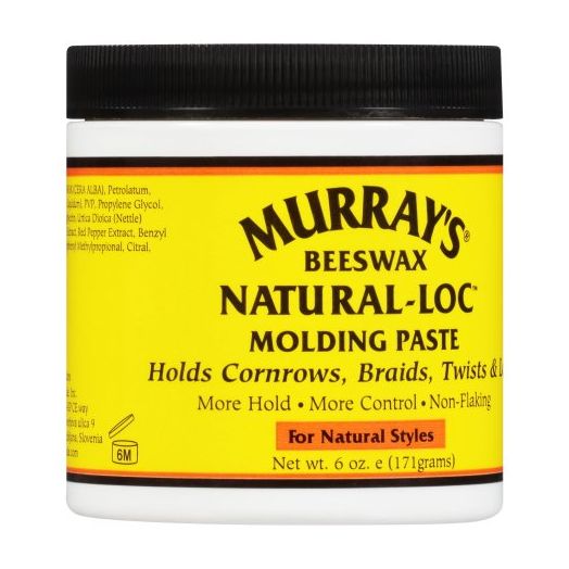 Murray's Beeswax Natural-Lock for Natural Styles Molding Paste 6 oz. Jar