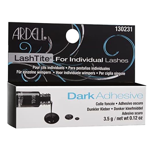 Ardell Lashtite Individual Lash Adhesive, Dark, 0.12-Ounce