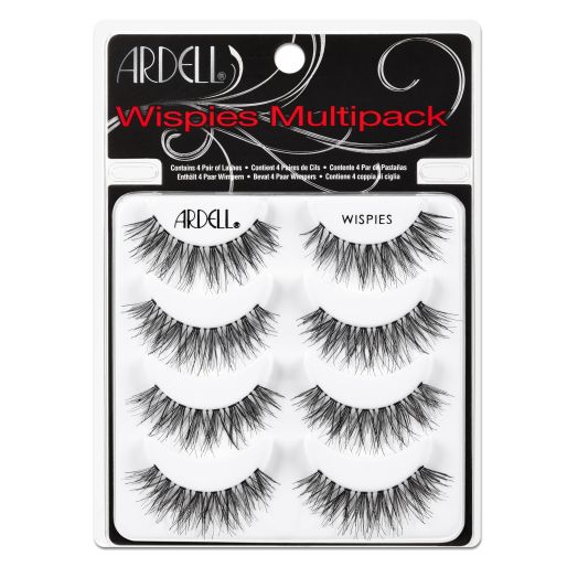Ardell Wispies Eyelashes, 5 Pack, Black