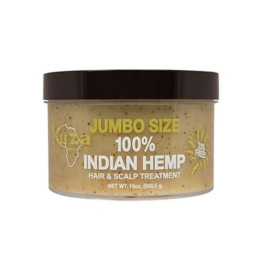 Kuza Indian Hemp Jumbo Hair & Scalp Treatment 18 oz., Smooth, Soften & Moisturize