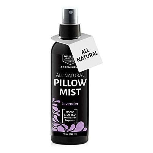 Aromasong Lavender Pillow Spray - All Natural Calming Linen & Bedtime Mist for Deep Sleep - Aromatherapy Botanical Essential Oils for Sleeping - for Relaxing Stress Fragrance Scent