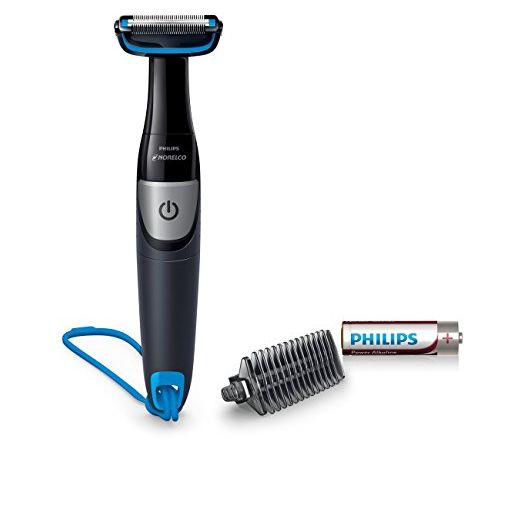 Philips Norelco Bodygroom Series 1100, Showerproof Body Hair Trimmer and Groomer for Men, BG1026/60