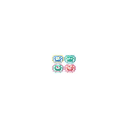Philips Avent Ultra Air Pacifier 18m+, Various Colors, 2 pack, SCF349/16