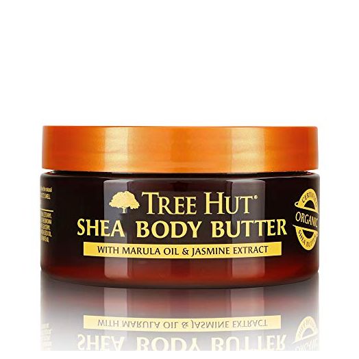 Tree Hut 24 Hour Intense Hydrating Shea Body Butter Marula & Jasmine, 7oz, Hydrating Moisturizer with Pure Shea Butter for Nourishing Essential Body Care