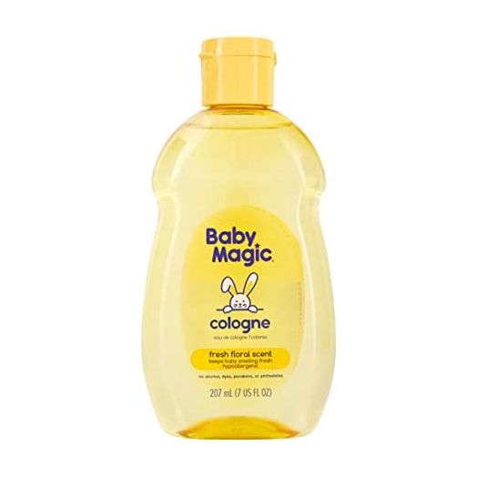 Baby Magic Cologne Hypoallergenic & Alcohol-Free Free of Parabens, Phthalates, Sulfates and Dyes Fresh Floral Scent 7 Fl Oz