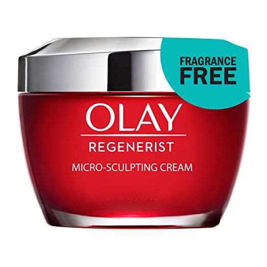 Olay Regenerist Micro-Sculpting Cream Face Moisturizer, Fragrance-Free, 1.7 oz