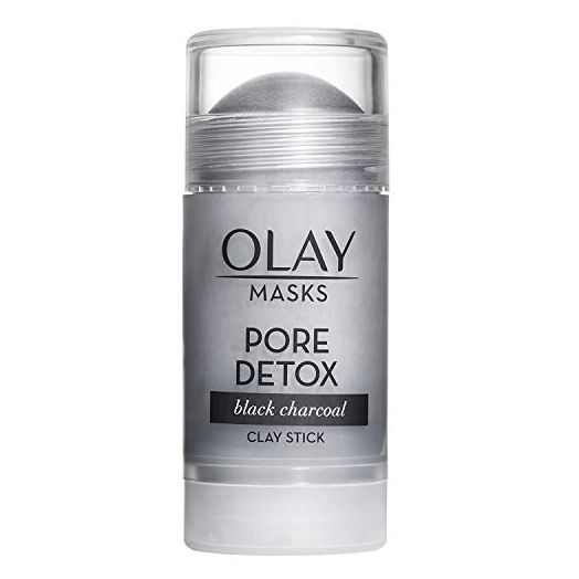 Face Mask by Olay, Clay Charcoal Facial Mask Stick, Pore Detox Black Charcoal, Spa and Beauty Gift for Women 1.7 Oz