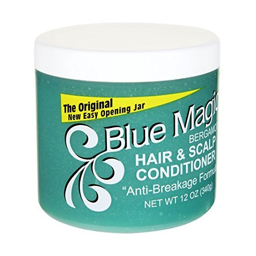 Blue Magic Bergamot Hair & Scalp 12 Ounce Jar (354ml) (3 Pack)