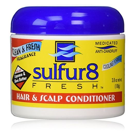 Sulfur 8 Fresh Medicated Anti-dandruff Hair & Scalp Conditioner 4 Oz (3.8 oz net wt.)