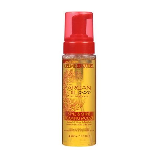 Creme of Nature Style & Shine Foaming Mousse, 7 fl oz