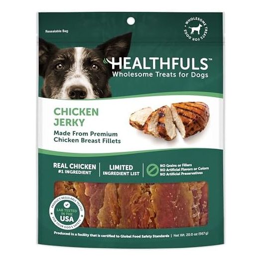 WESTMINSTER PET PRODUCTS Healthfuls Chicken Jerky Dog Treats, 20oz