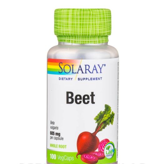 Solaray Beet Root 605 mg - 100 VegCaps