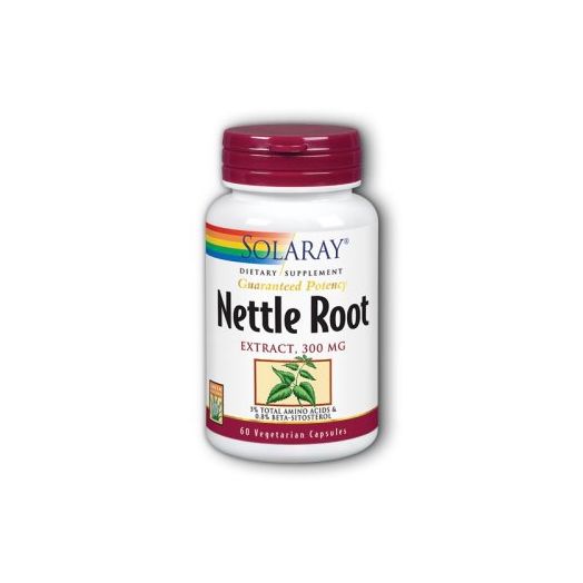 Solaray Nettle Root Extract 300 mg - 60 Capsules