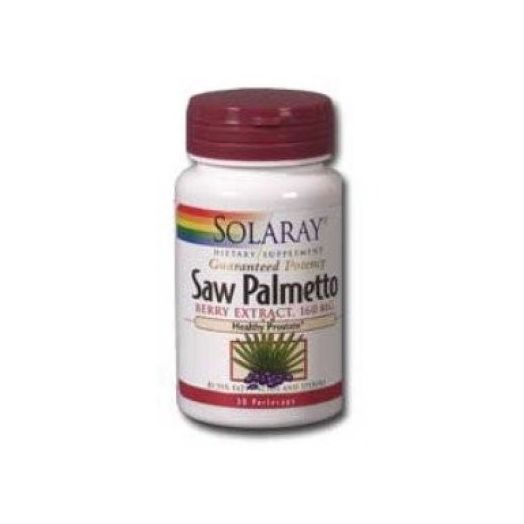 Solaray Saw Palmetto Berry Extract 160 mg - 120 Softgels